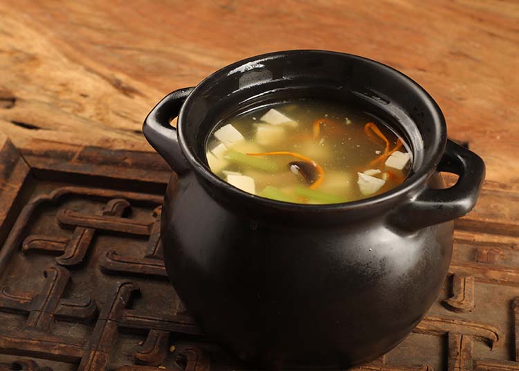 豆腐菌菇汤