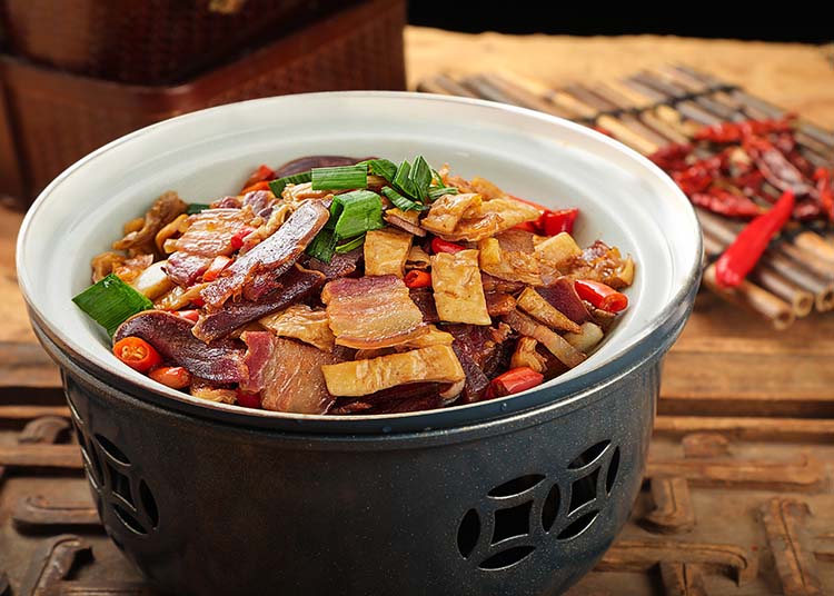 烟笋炒腊肉